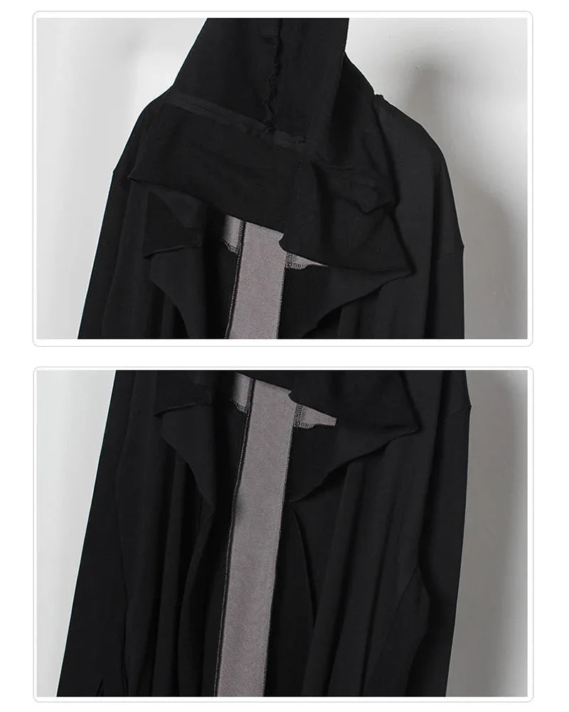 Enchanted Ninja Long Cloak -  techwear - Ninja-Inspired Long Cloak for Unmatched Style