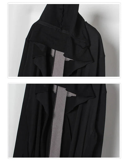Enchanted Ninja Long Cloak -  techwear - Ninja-Inspired Long Cloak for Unmatched Style