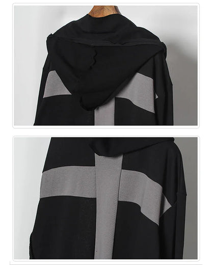 Enchanted Ninja Long Cloak -  versatile outerwear - Ninja-Inspired Long Cloak for Unmatched Style