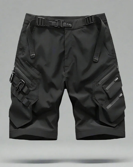 Essential Black Cargo Shorts - cargo shorts - Essential Black Cargo Shorts for Urban Living