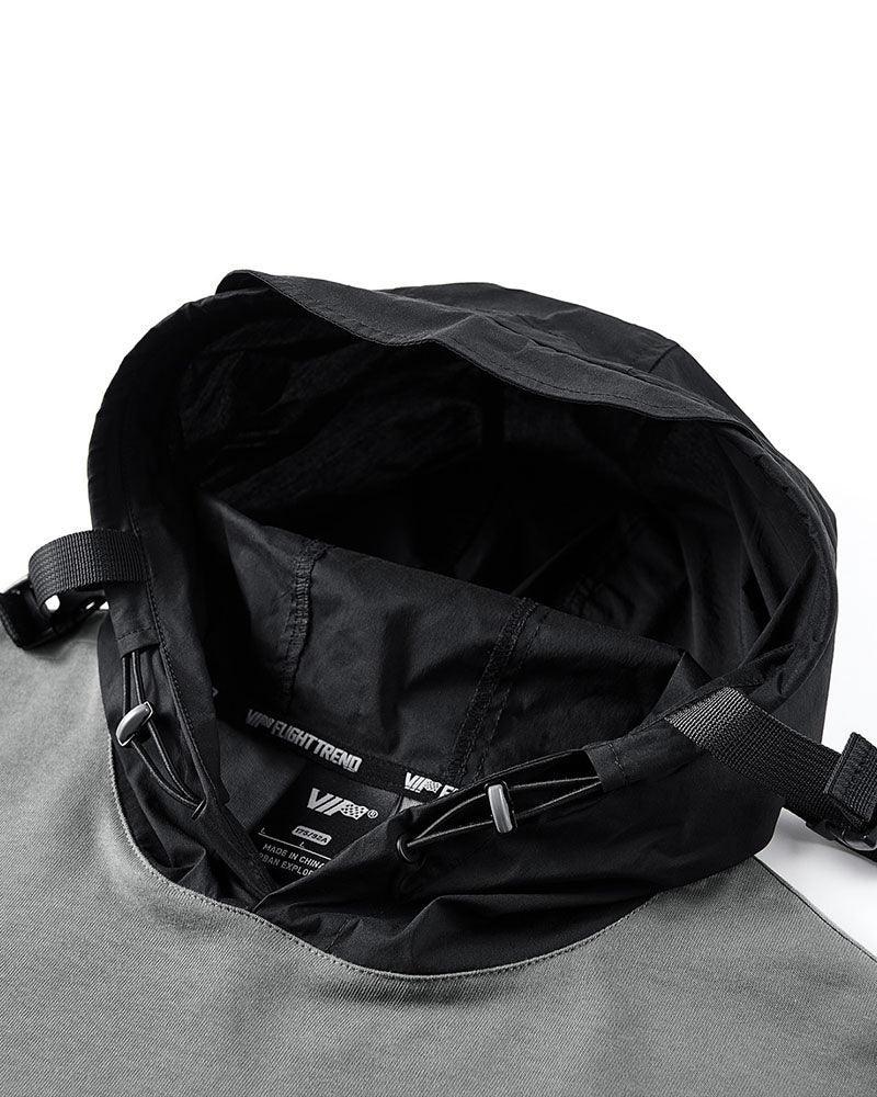 Essential Hooded Tee with Pockets -  breathable - Essential Hooded Tee with Convenient Pockets