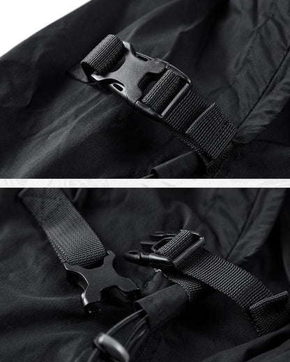 Essential Hooded Tee with Pockets -  durable fabric t-shirt - Essential Hooded Tee with Convenient Pockets