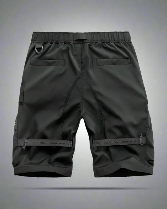 Essential Pocketed Cargo Shorts - urban style shorts - Versatile Pocketed Cargo Shorts for Active Days