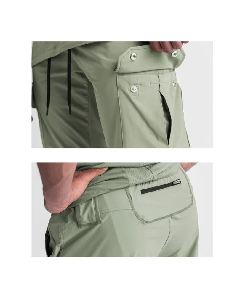 Essential Utility Cargo Pants - cargo pants - Stylish Utility Cargo Pants with Multi-Pockets