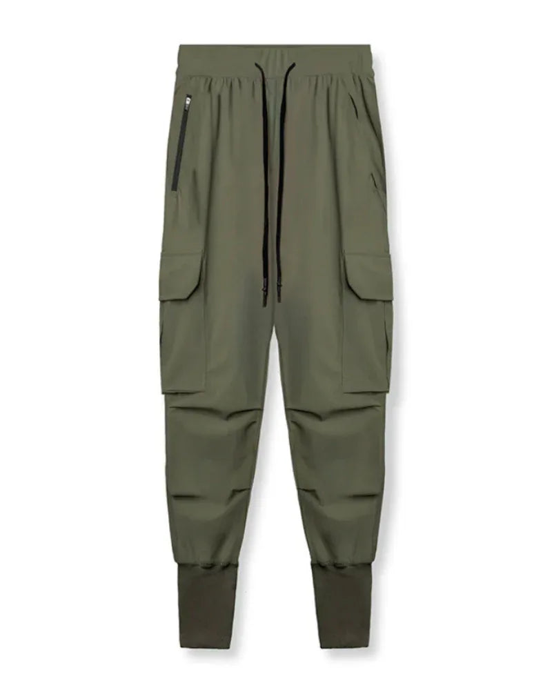Essential Utility Cargo Pants -  comfortable workout pants - Stylish Utility Cargo Pants with Multi-Pockets