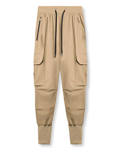 Essential Utility Cargo Pants -  men's clothing - Stylish Utility Cargo Pants with Multi-Pockets