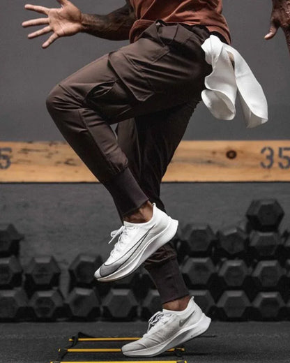 Essential Utility Cargo Pants -  sportswear - Stylish Utility Cargo Pants with Multi-Pockets