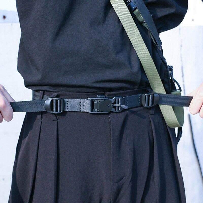 Everyday Tactical Utility Belt -  stainless steel - Tactical Utility Belt for Everyday Comfort