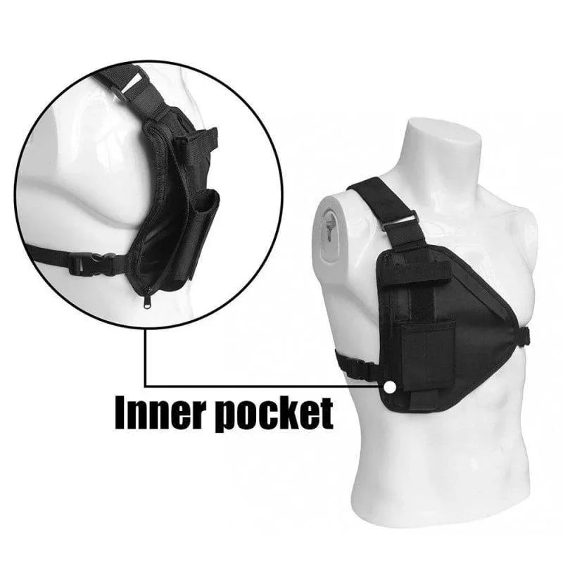 Exploration-Ready Chest Crossbody Pack -  outdoor gear - Versatile Chest Crossbody Pack for Any Adventure