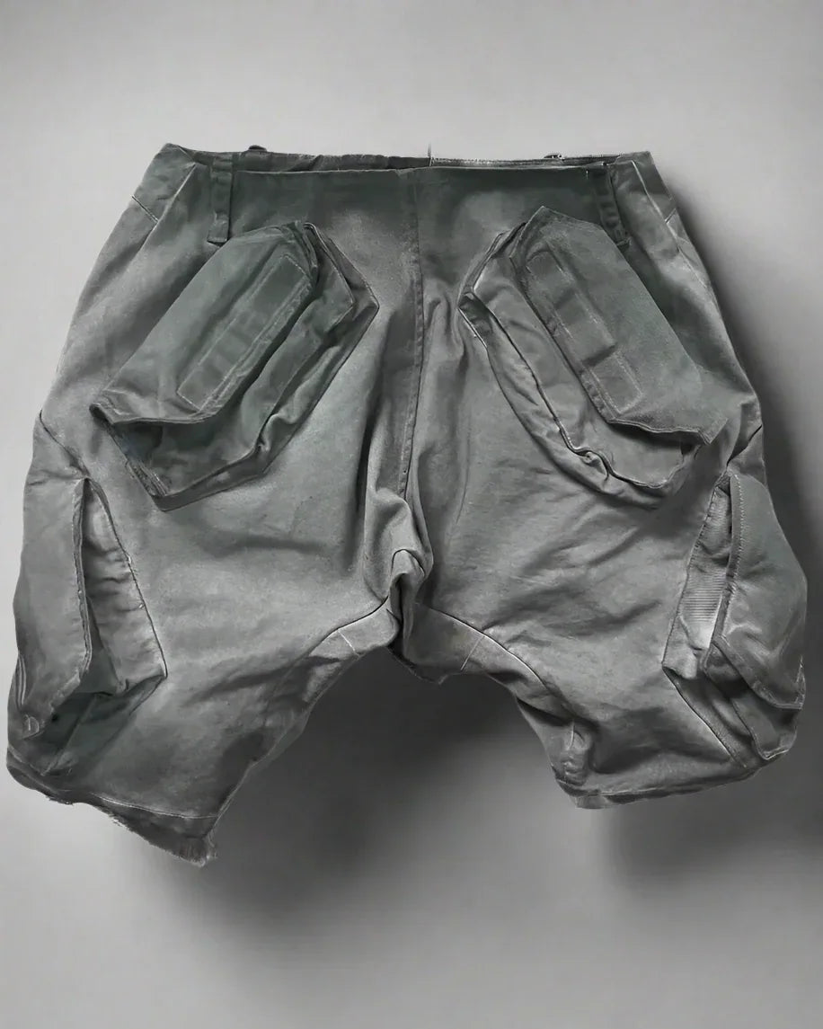 Explorer's Essential Cargo Shorts -  cotton shorts - Cargo Shorts for Urban and Outdoor Adventures