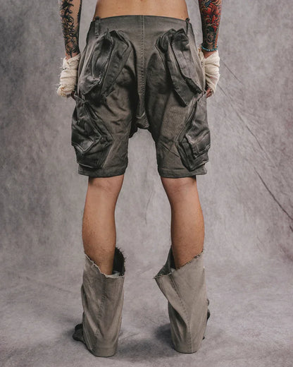 Explorer's Essential Cargo Shorts -  stylish cotton shorts - Cargo Shorts for Urban and Outdoor Adventures