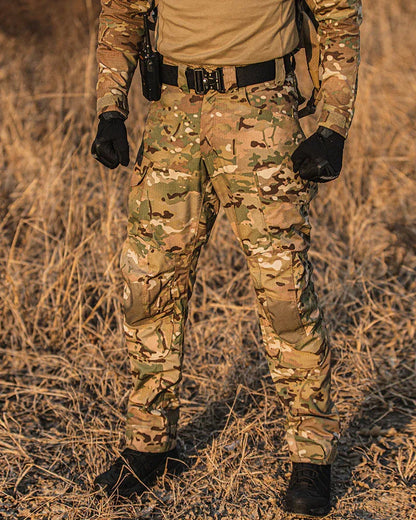 Explorer's Essential Cargo Trousers - durable outdoor pants - Stylish Cargo Trousers for Outdoor Action