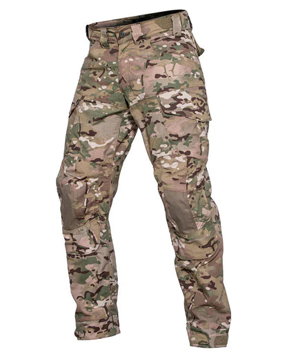 Explorer's Essential Cargo Trousers -  polyester cotton blend - Stylish Cargo Trousers for Outdoor Action