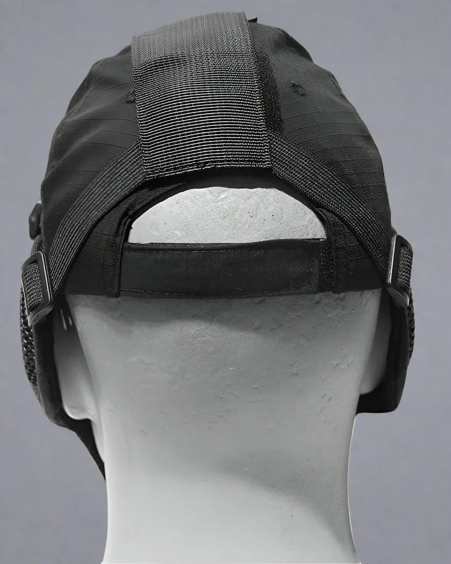 Explorer's Hat & Mask Duo -  fashionable mask - Techwear Hat and Mask Duo for Outdoor Adventures
