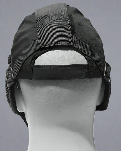 Explorer's Hat & Mask Duo -  fashionable mask - Techwear Hat and Mask Duo for Outdoor Adventures