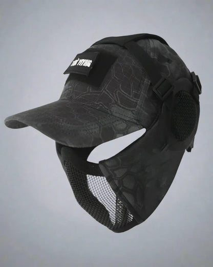 Explorer's Hat & Mask Duo -  stylish gear - Techwear Hat and Mask Duo for Outdoor Adventures