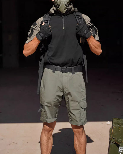 Explorer's Tactical Cargo Shorts - cargo shorts for hiking - Comfortable Tactical Cargo Shorts for Outdoors