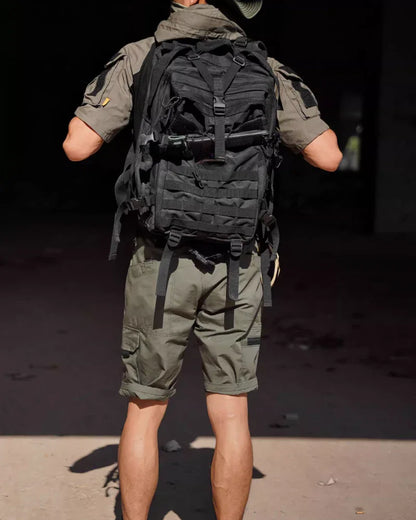 Explorer's Tactical Cargo Shorts - tactical shorts - Comfortable Tactical Cargo Shorts for Outdoors