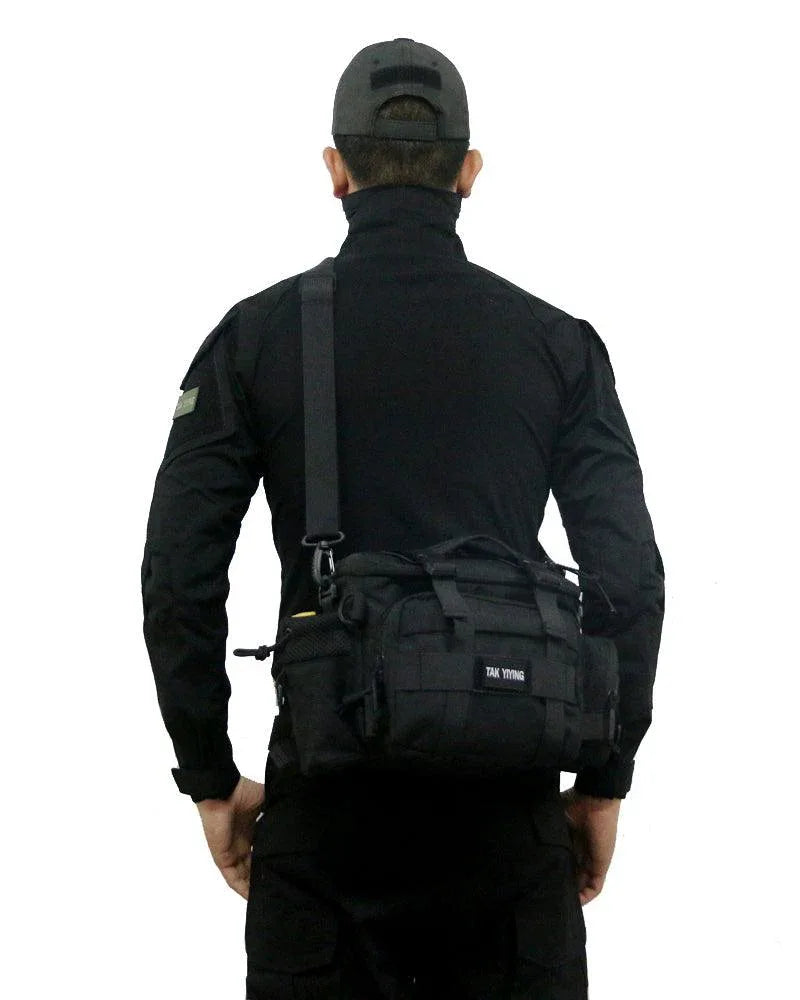 Explorer's Tactical Sling Pack -  black sling pack - Sling Pack for Daily Adventures and Comfort
