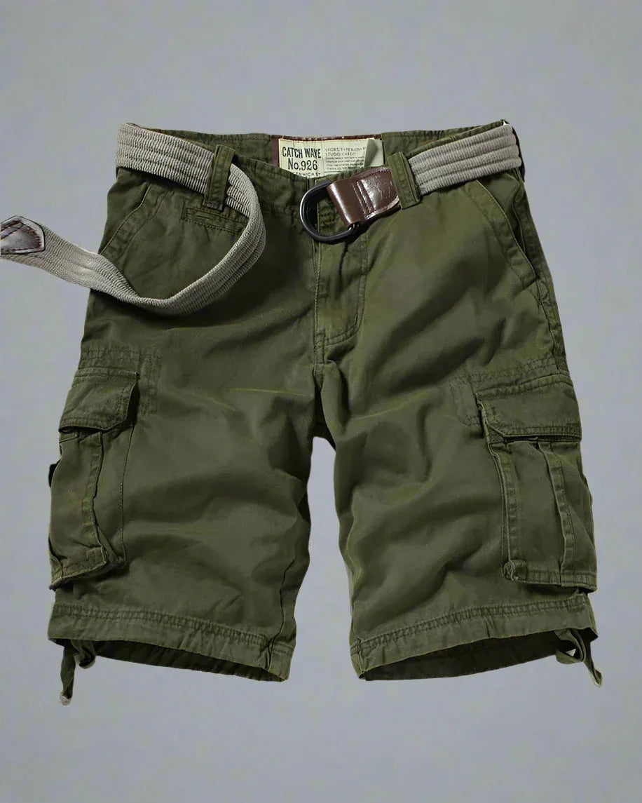 Explorer's Utility Cargo Shorts -  adventure shorts - Utility Cargo Shorts for Outdoor Adventures
