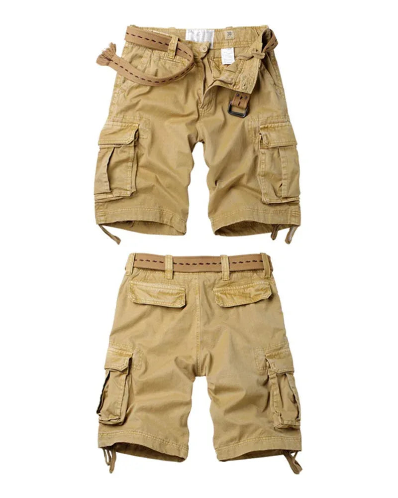 Explorer's Utility Cargo Shorts -  utility shorts - Utility Cargo Shorts for Outdoor Adventures