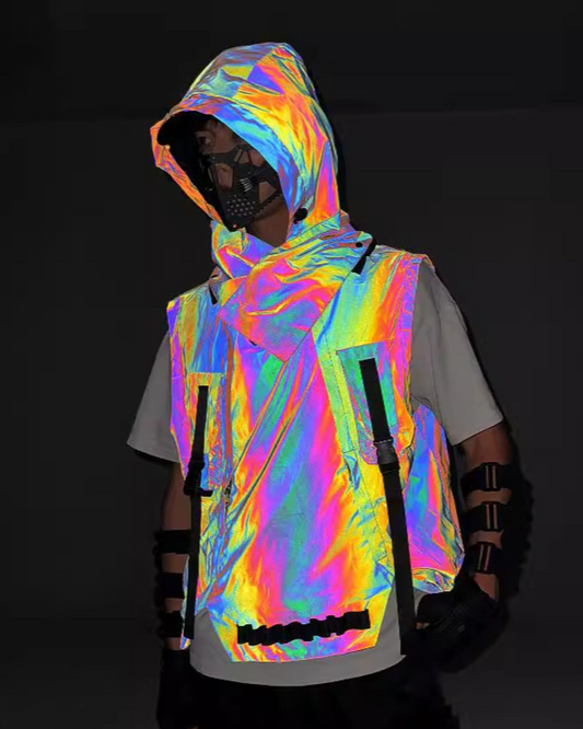Eye-Catching Reflective Tactical Gear - reflective vest - Reflective Tactical Vest for Urban Style