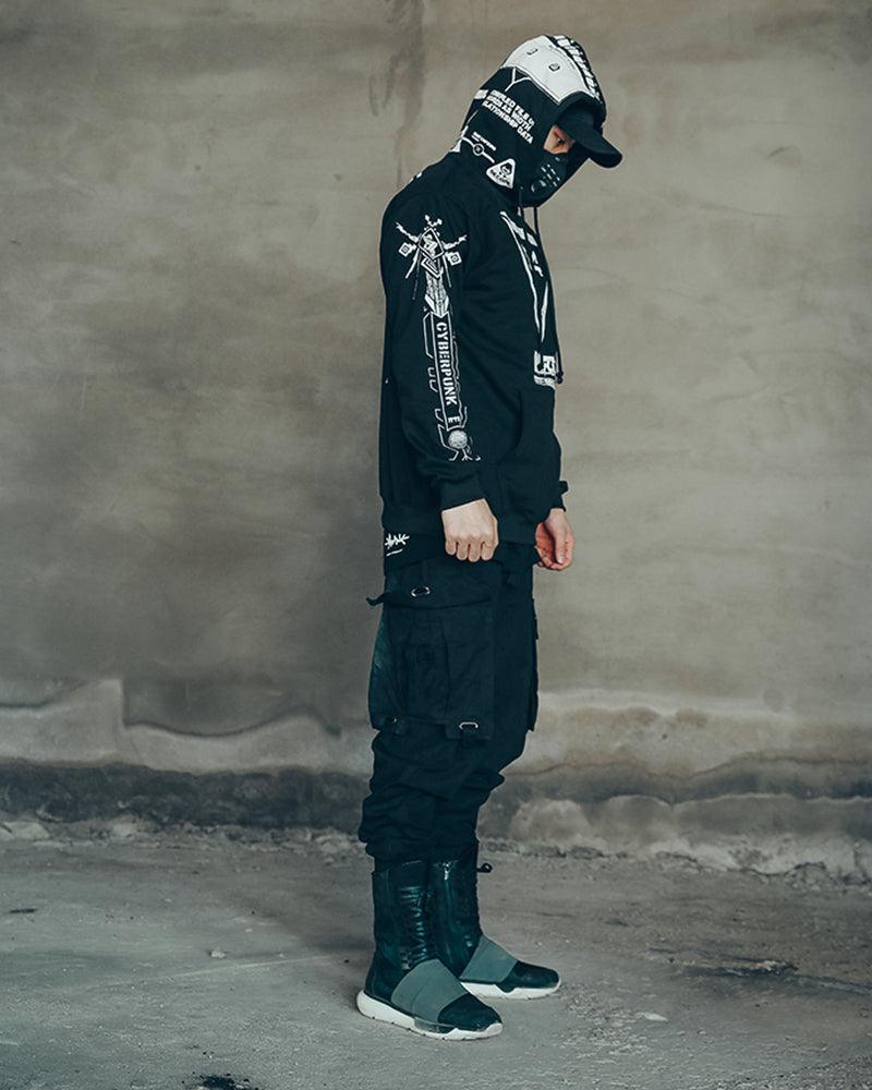 Revolutionary Biker Graphic Hoodie