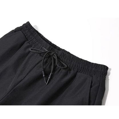 Faux Two-Piece Techwear Cargo Pants -  unisex techwear pants - Trendy Techwear Cargo Pants for Everyday Wear