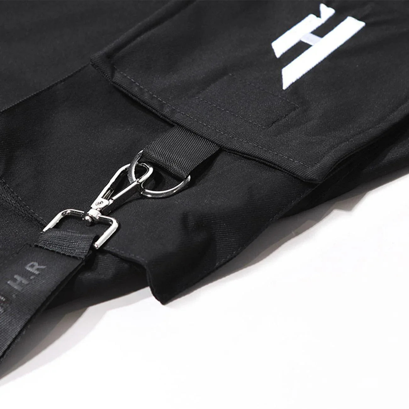 Faux Two-Piece Techwear Cargo Pants - cargo pants - Trendy Techwear Cargo Pants for Everyday Wear