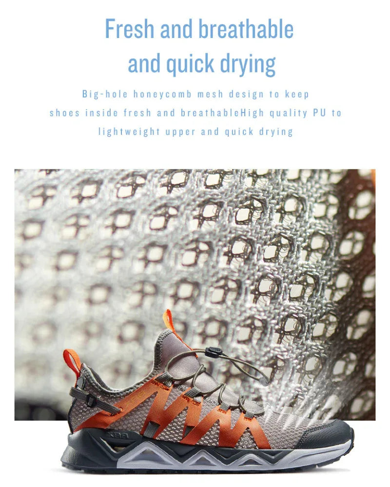 Featherweight Quick-Dry Hiking Shoes -  anti-slip hiking shoes - Quick-Dry Hiking Shoes for Land and Water Activities