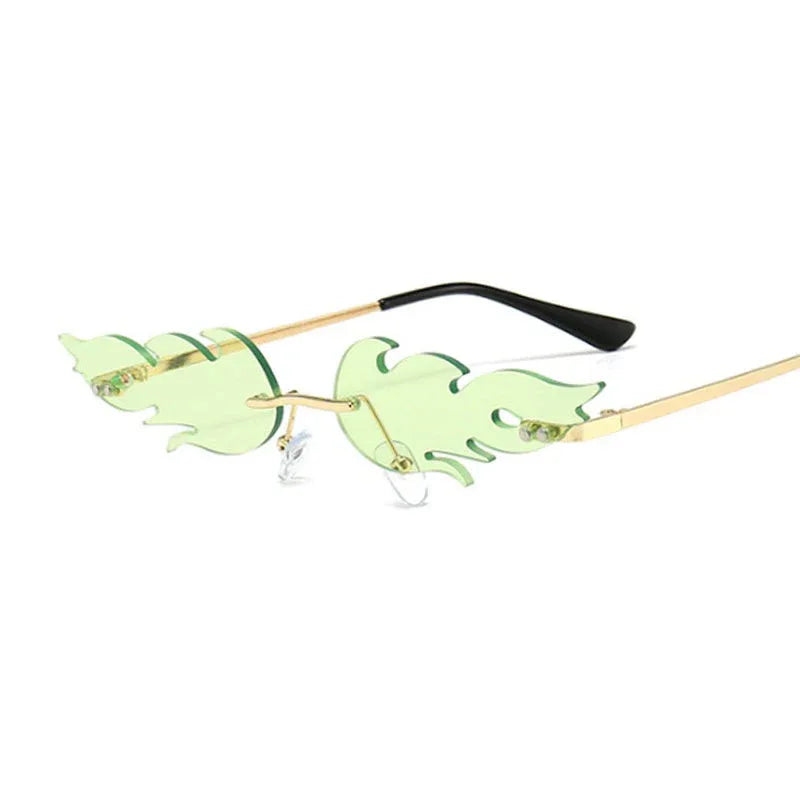 Flame Sunglasses -  clear vision sunglasses - Trendy Flame Sunglasses with UV Protection