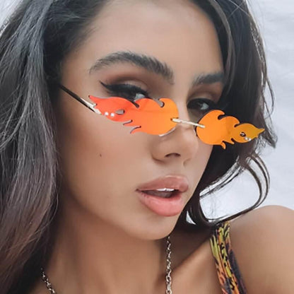 Flame Sunglasses - durable sunglasses - Trendy Flame Sunglasses with UV Protection