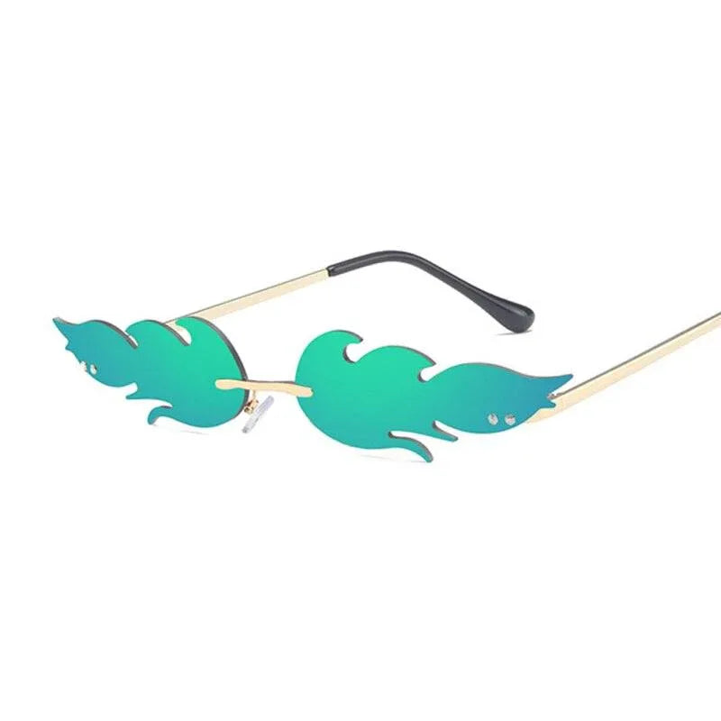 Flame Sunglasses -  polarized lenses - Trendy Flame Sunglasses with UV Protection