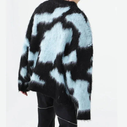 Fluffy Knit Sweater -  winter wear - Fluffy Knit Sweater for Cozy Winter Days