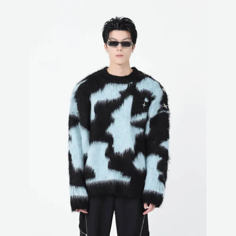 Fluffy Knit Sweater - comfortable knitwear - Fluffy Knit Sweater for Cozy Winter Days