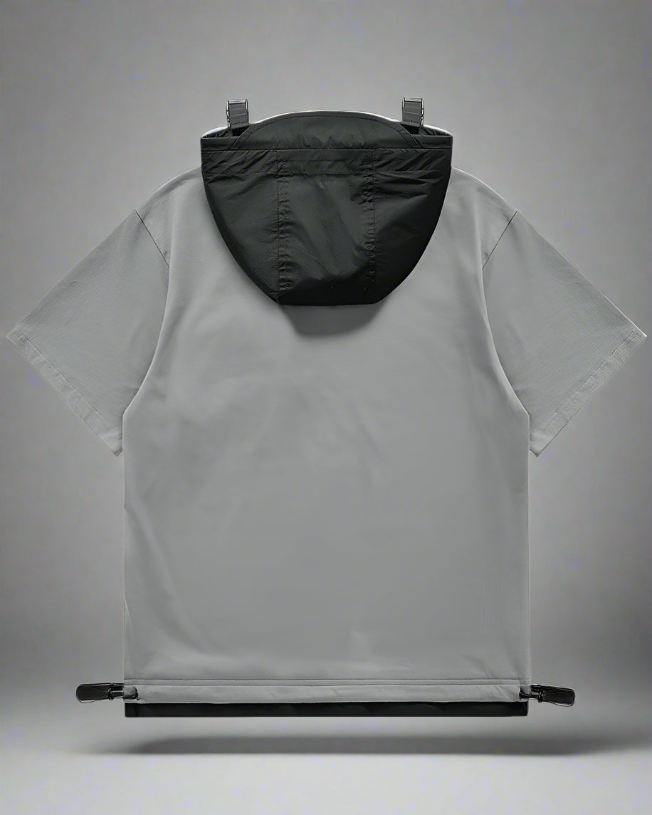 Essential Hooded Tee with Pockets