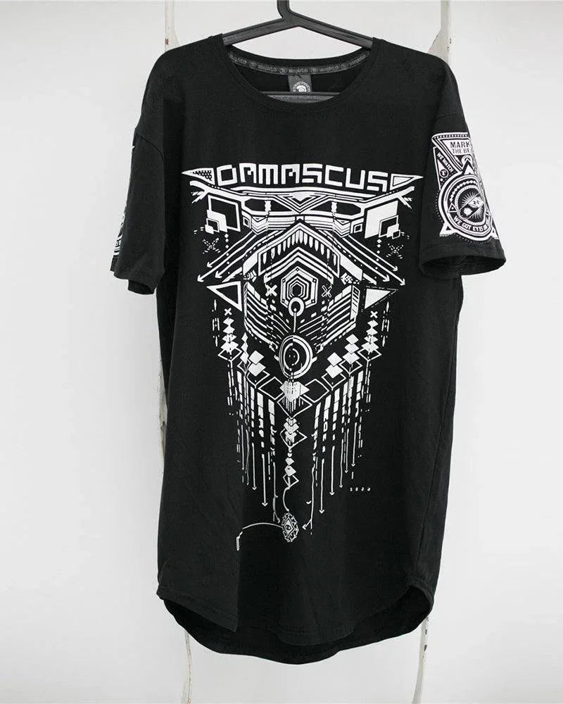 Futuristic Cyberpunk Tech T-Shirt - cyberpunk - Futuristic Cyberpunk Tech T-Shirt for Urban Wear