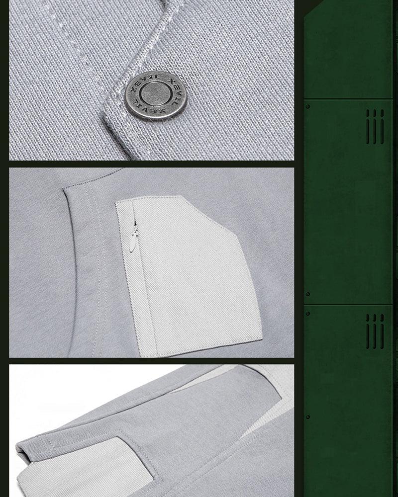 Futuristic Ghost Patchwork Hoodie - techwear-core - Futuristic Ghost Patchwork Hoodie for Comfort