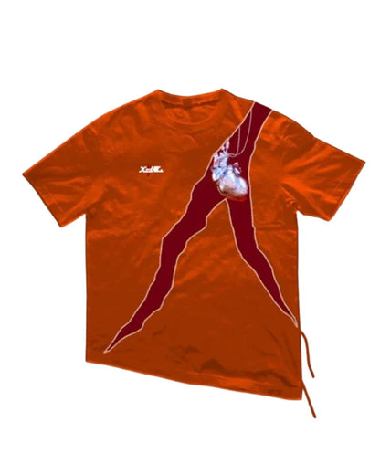 Futuristic Mechanical Heart T-Shirt -  cyberpunk aesthetic t-shirt - Futuristic Mechanical Heart T-Shirt for Bold Style