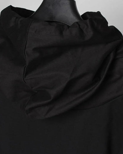 Futuristic Ninja Cape Hoodie - techwear-core - Futuristic Ninja Cape Hoodie for All Seasons