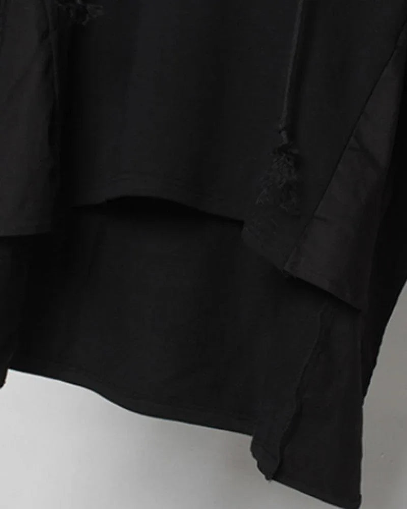 Futuristic Ninja Cape Hoodie -  high-quality materials - Futuristic Ninja Cape Hoodie for All Seasons
