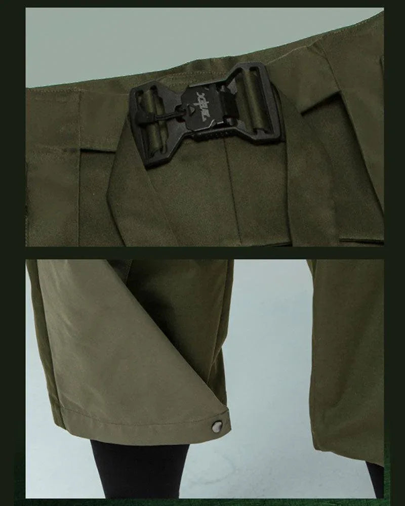 Futuristic Ninja Style Trousers - black trousers - Futuristic Ninja Style Trousers for Trendsetters