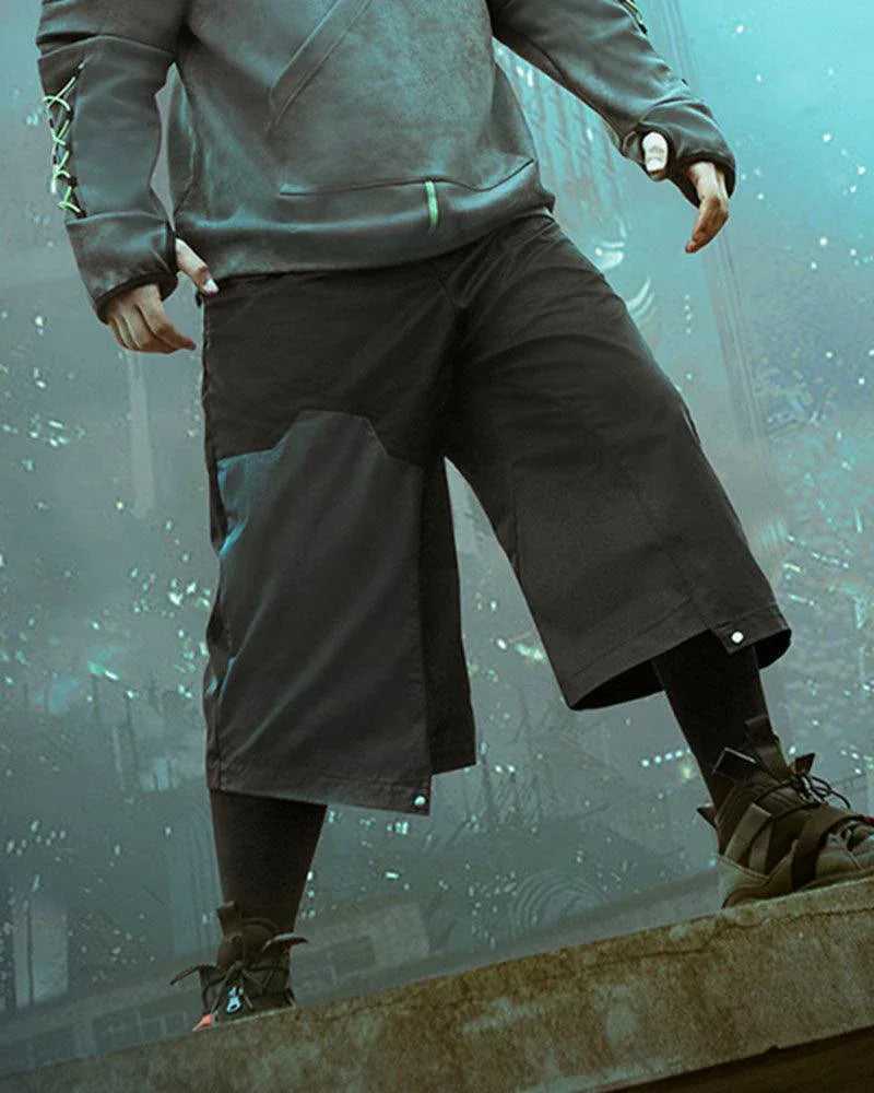 Futuristic Ninja Style Trousers -  ninja style - Futuristic Ninja Style Trousers for Trendsetters