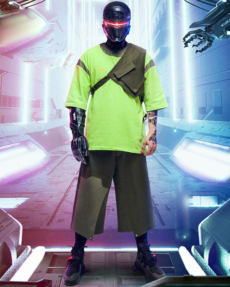 Futuristic Ninja Style Trousers -  samurai socks - Futuristic Ninja Style Trousers for Trendsetters