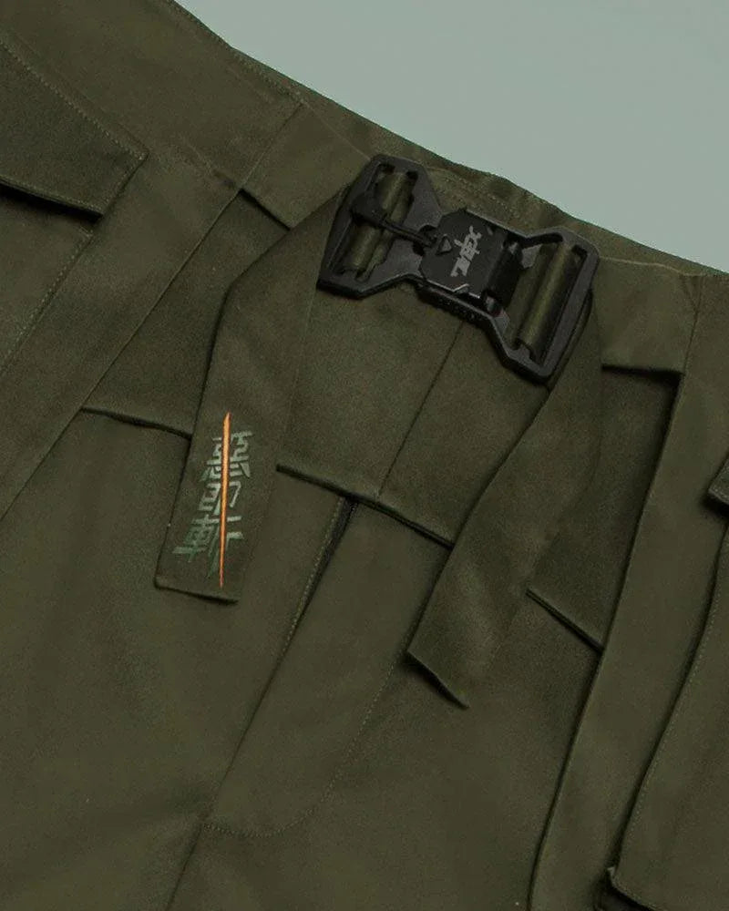 Futuristic Ninja Style Trousers -  techwear pants - Futuristic Ninja Style Trousers for Trendsetters