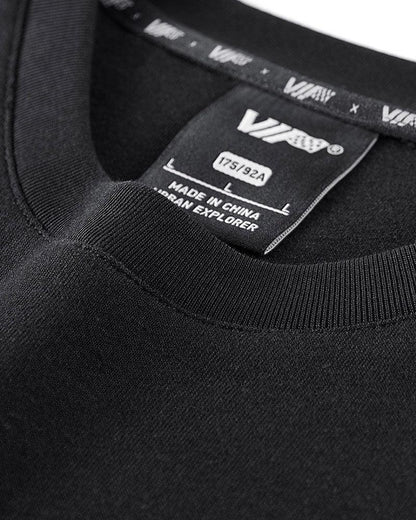 Futuristic Samurai Spirit Tee -  black tee - Stylish Samurai Spirit Tee for Everyday Wear
