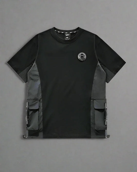 Futuristic Samurai Spirit Tee - breathable fabric t-shirt - Stylish Samurai Spirit Tee for Everyday Wear
