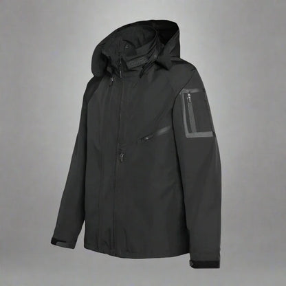 Futuristic Waterproof Cyberpunk Coat -  urban techwear - Stylish Waterproof Cyberpunk Coat for Everyday Wear