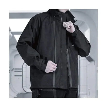 Futuristic Waterproof Cyberpunk Coat -  techwear - Stylish Waterproof Cyberpunk Coat for Everyday Wear