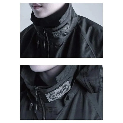 Futuristic Waterproof Cyberpunk Coat -  waterproof - Stylish Waterproof Cyberpunk Coat for Everyday Wear